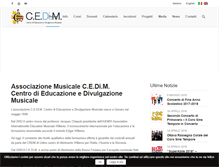 Tablet Screenshot of cedim.org